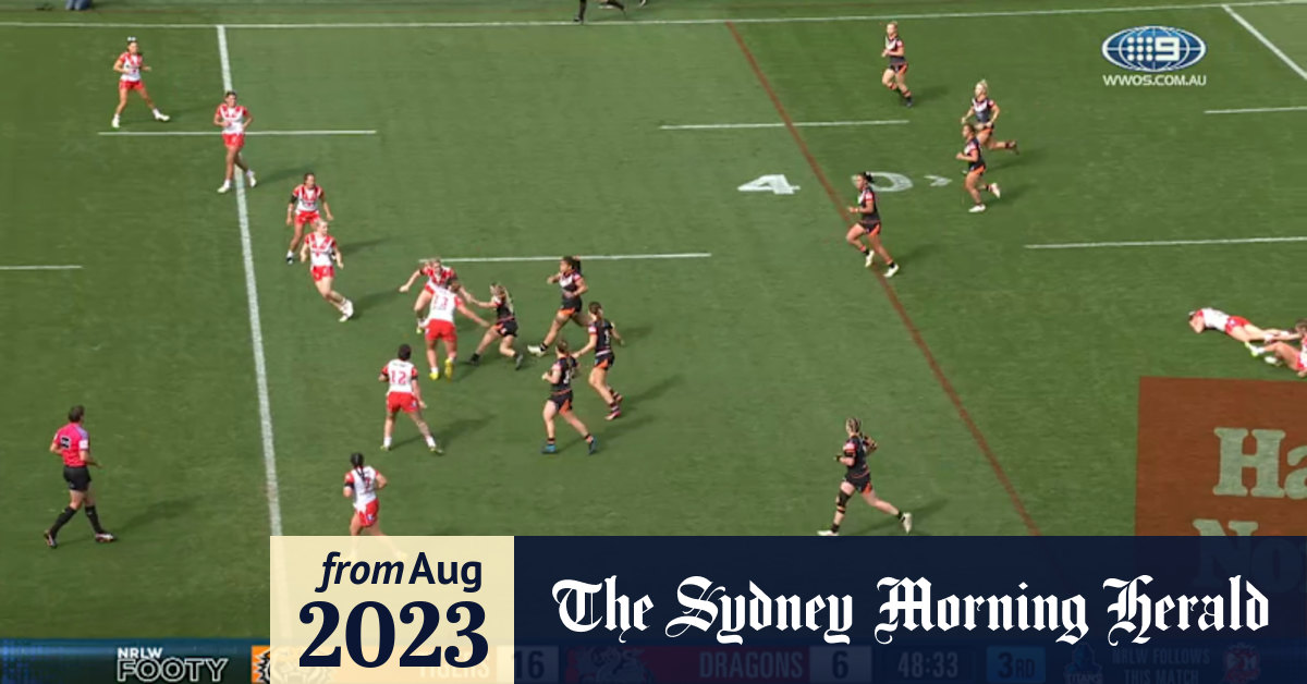 Video NRLW Highlights Tigers v Dragons Round 5